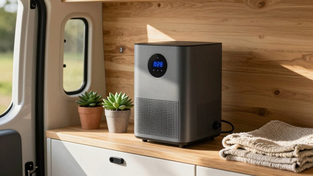 top van life dehumidifiers