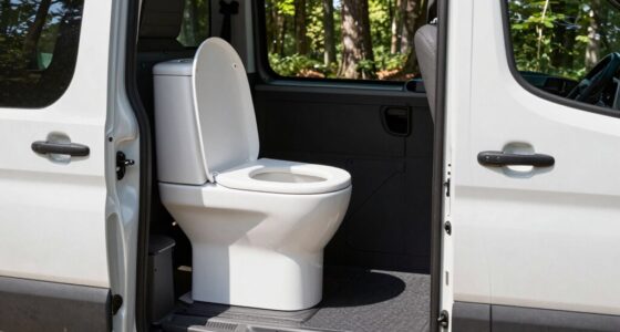 top van life portable toilets