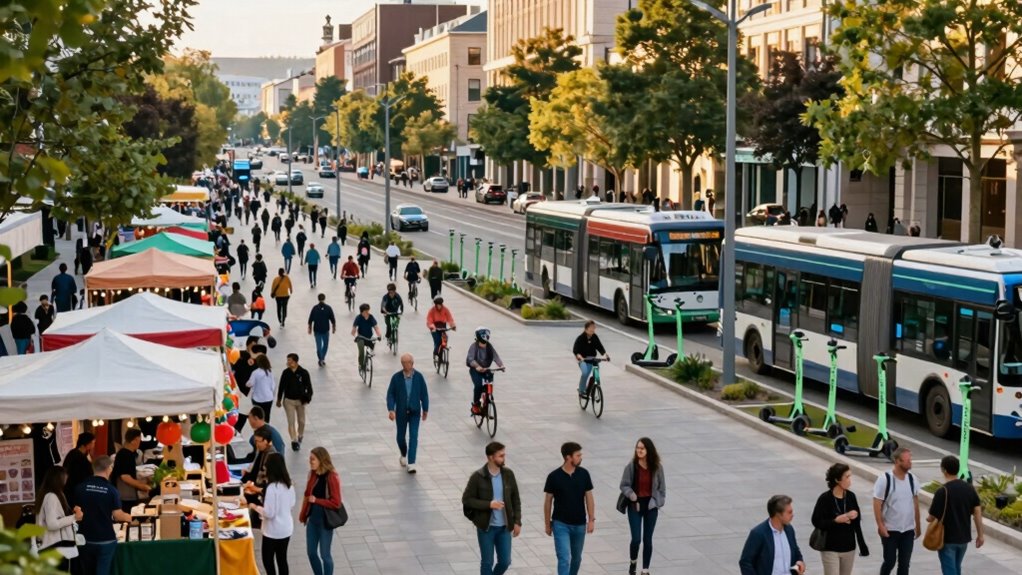 urban sprawl and parking solutions