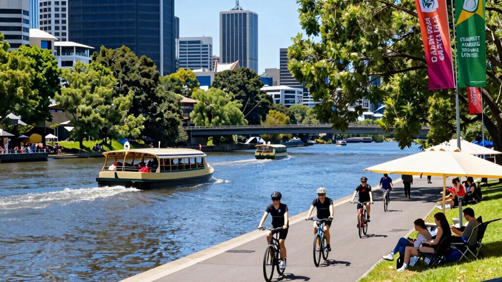 vibrant community waterfront activities