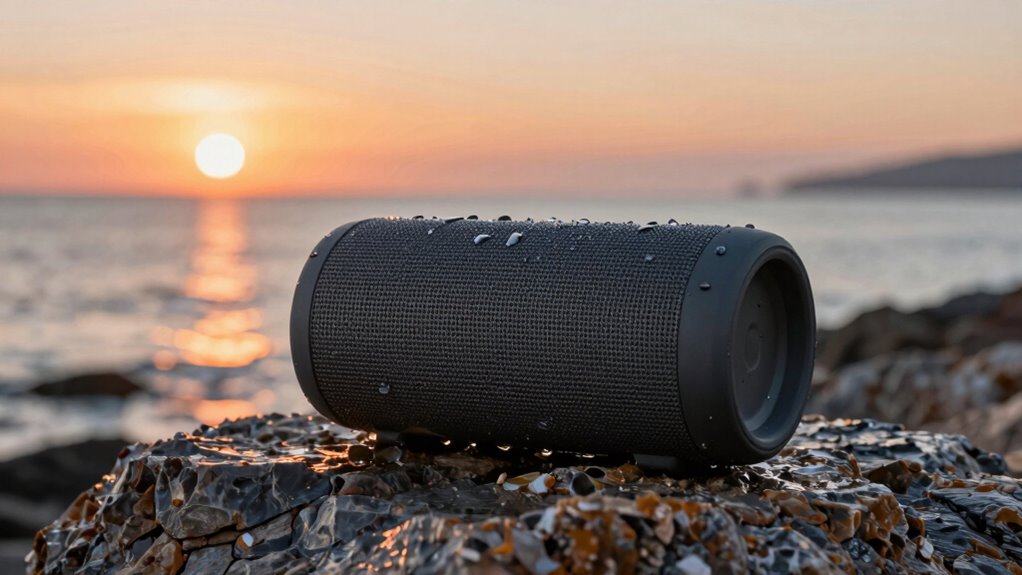 waterproof battery sound connectivity
