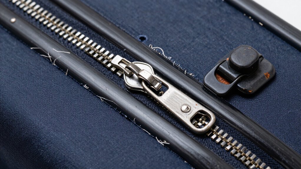 zippers often break first