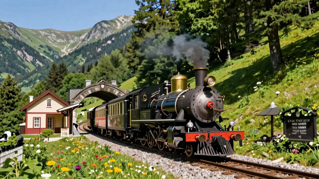 accessible scenic train routes