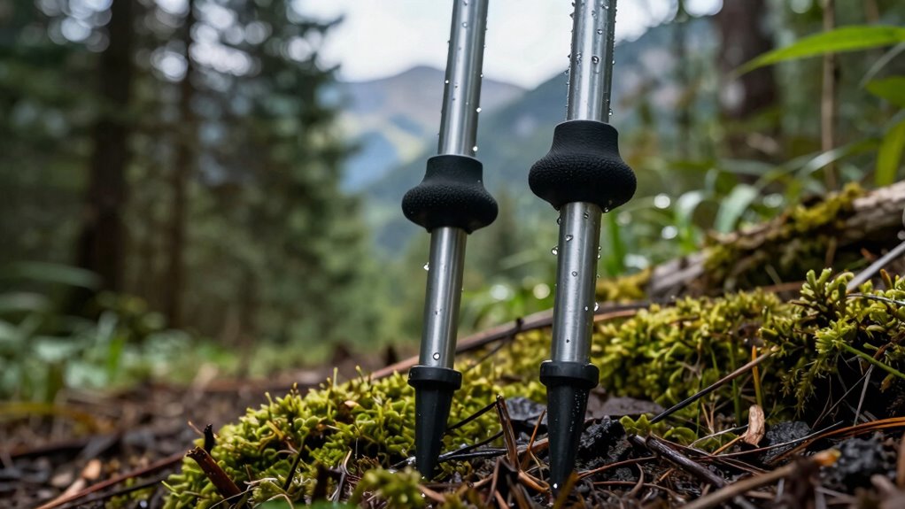 adjustable ergonomic trekking poles