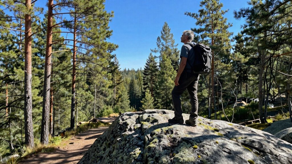 adventurous mindful nature exploration