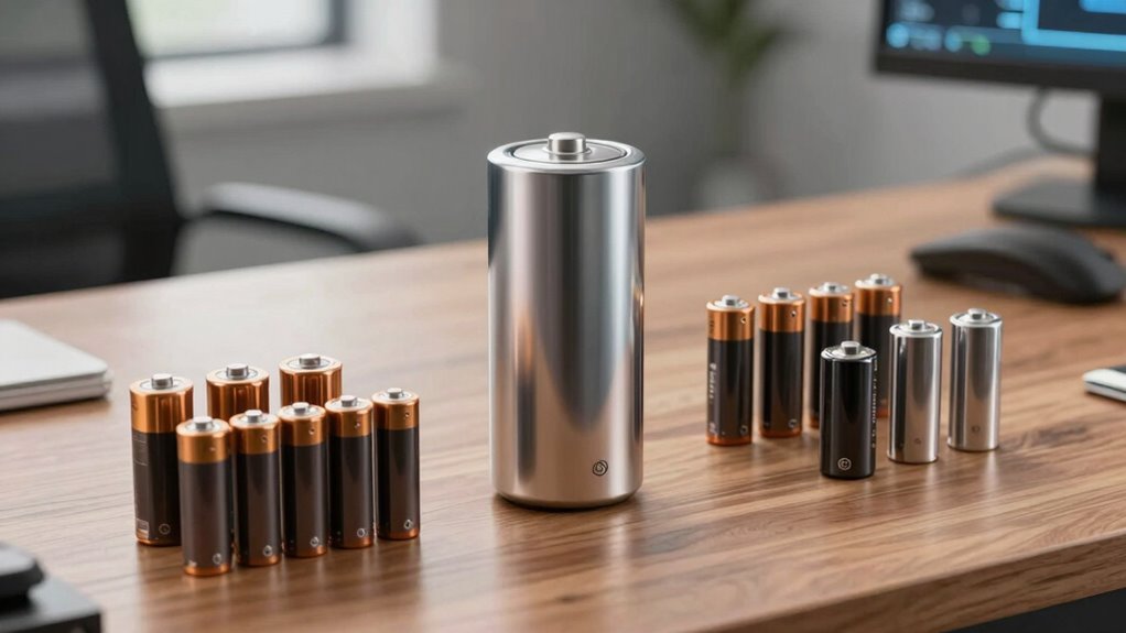 battery size comparison strategy