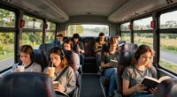 comfortable and enjoyable bus rides