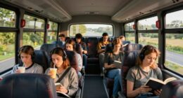 comfortable and enjoyable bus rides