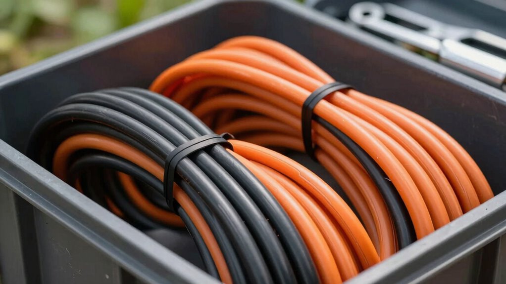 efficient solar cable packing