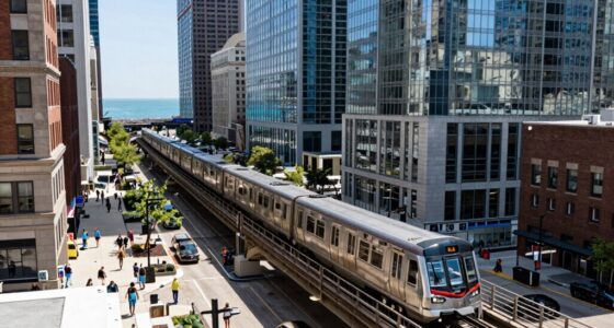 exploring chicago by train
