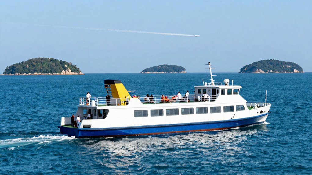 ferries versus flights comparison