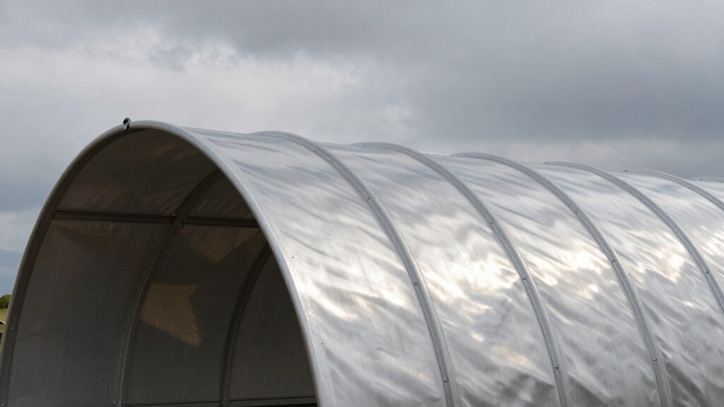 flexible resilient wind resistant shelters