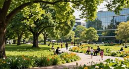 green places feel welcoming