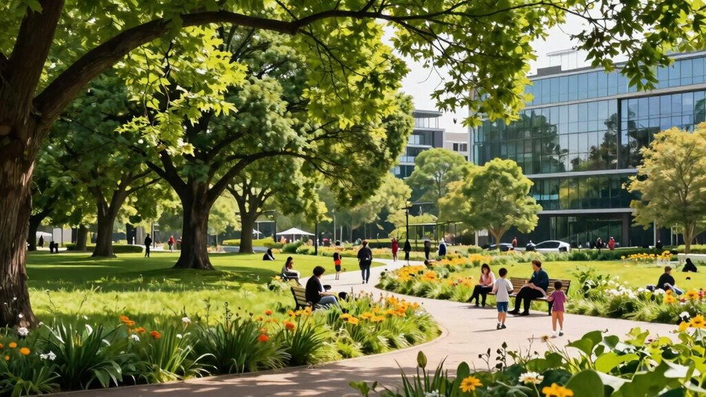 green places feel welcoming