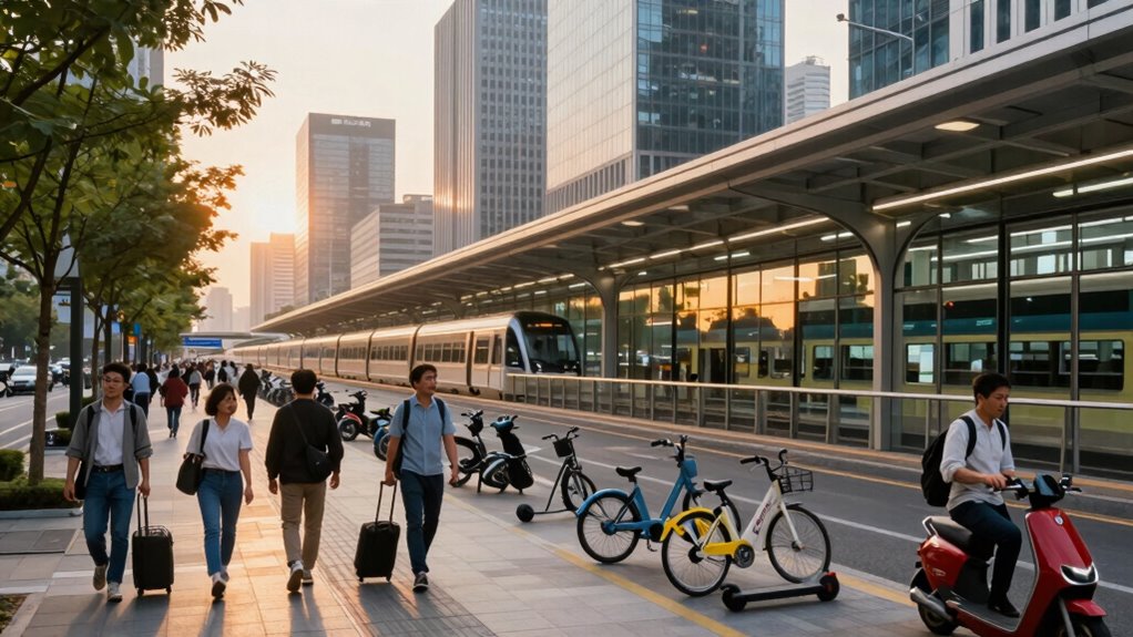 live near transit hubs