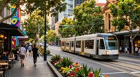 melbourne encourages pedestrian exploration