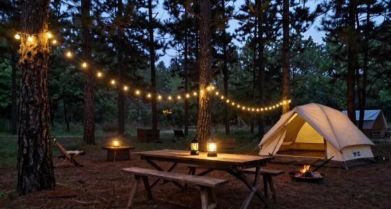 optimal subtle camping lighting