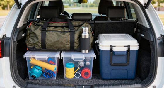 organized accessible travel storage