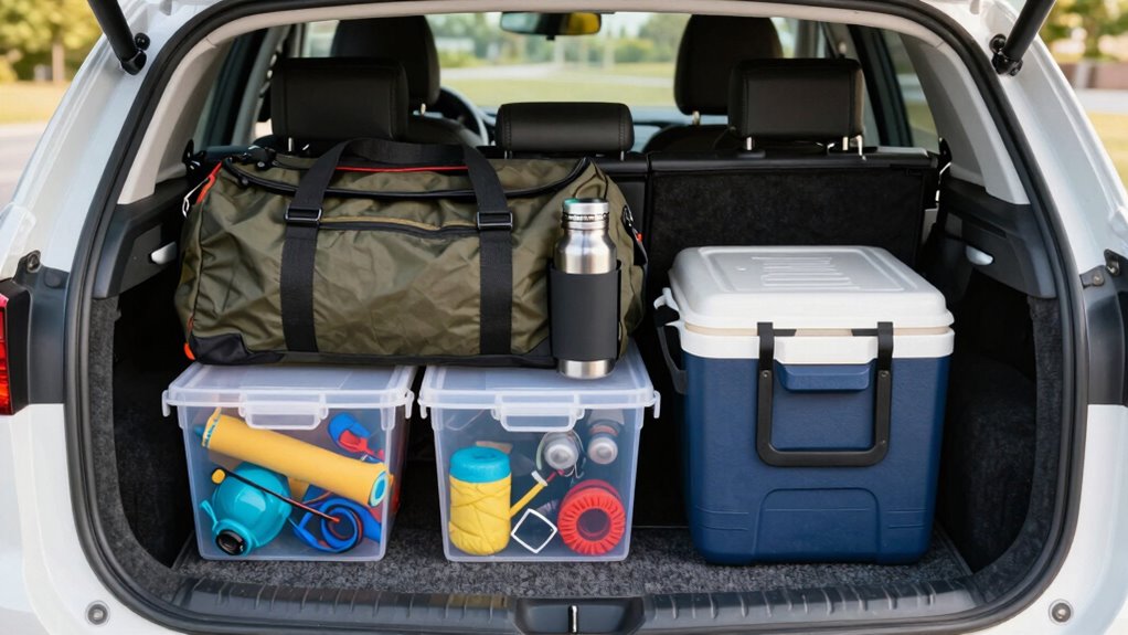 organized accessible travel storage
