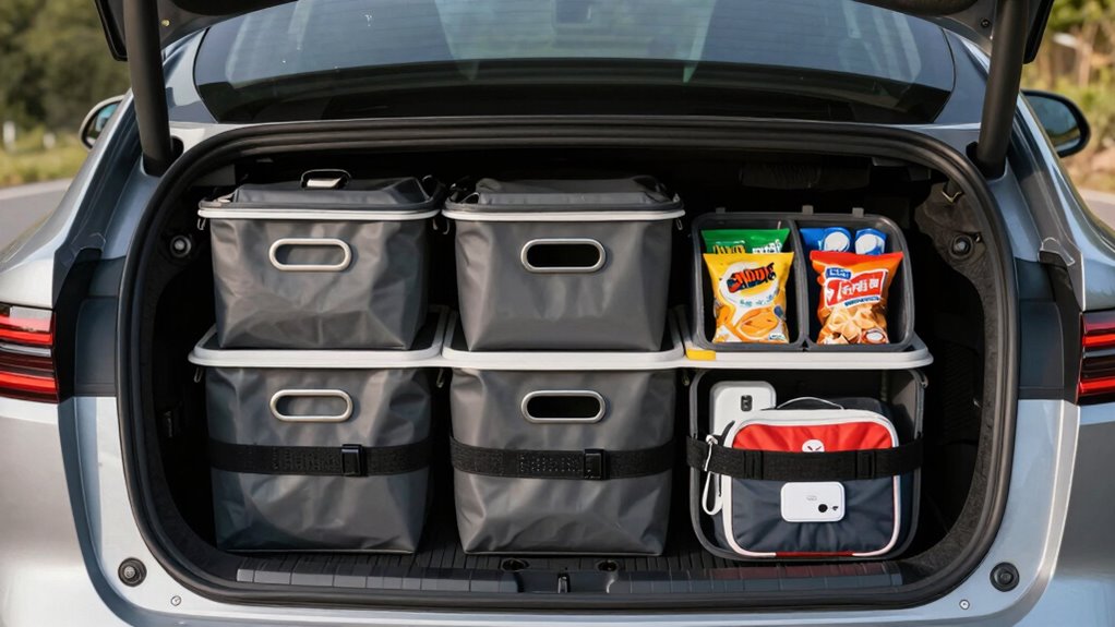 organized efficient travel setup