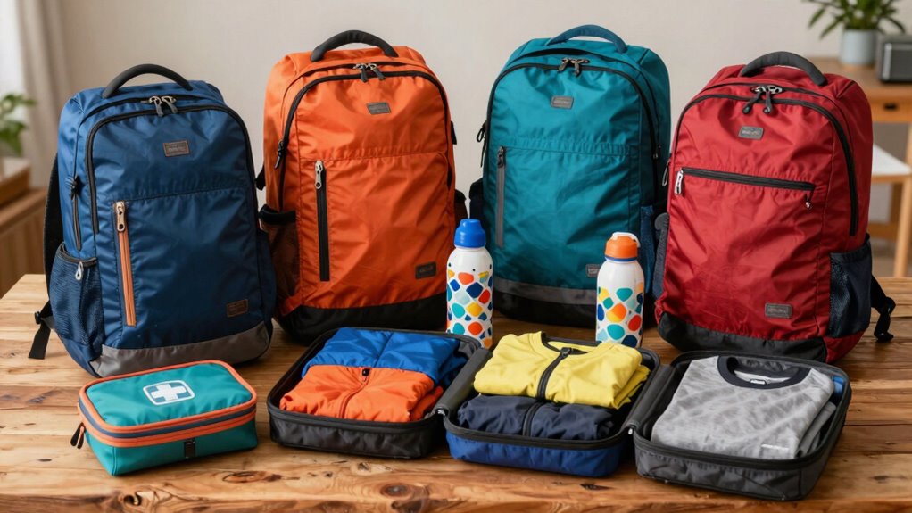 organized safe travel essentials