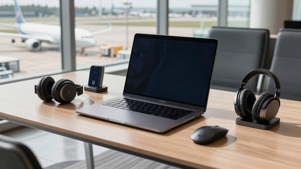 portable ergonomic travel workspace