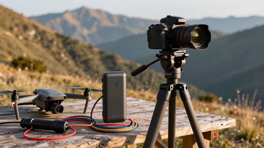 portable power for filming