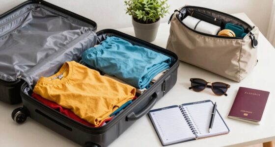prepare setup for travel