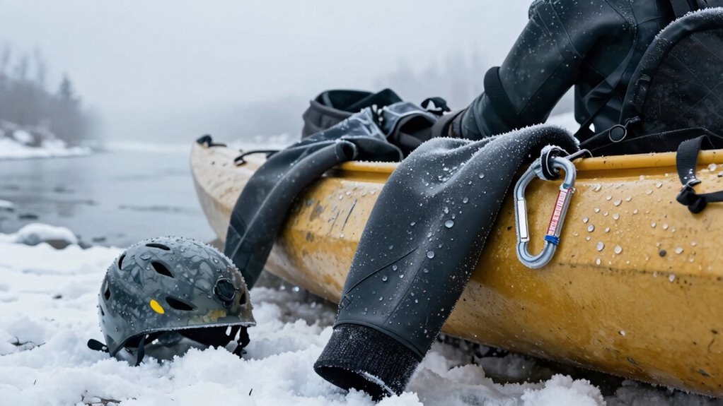 prioritize safety in cold water