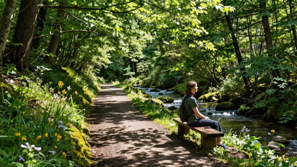 relaxed and mindful travel