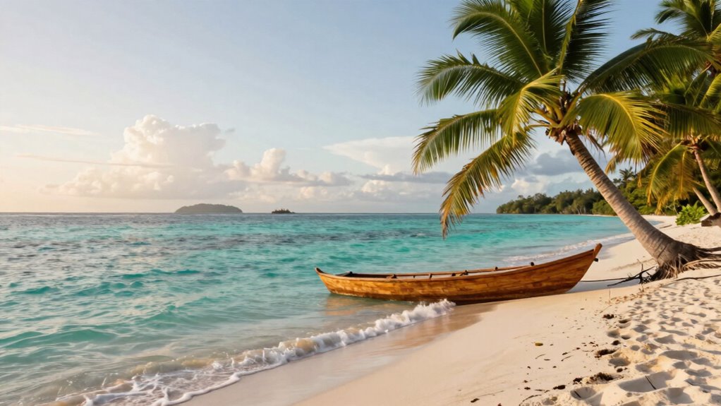 relaxed island travel pace