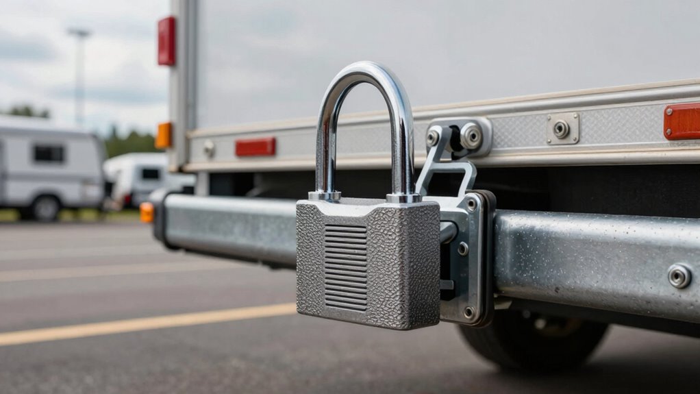 secure weather resistant hitch storage