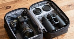 securely pack camera gear