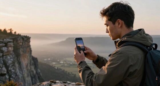 sharing travel experiences cautiously