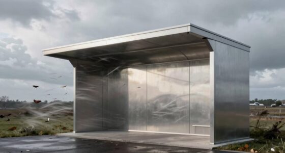 shelters feel wind s effect