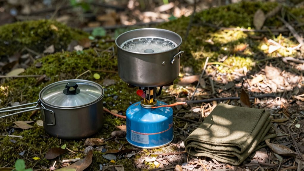 simple lightweight outdoor cooking