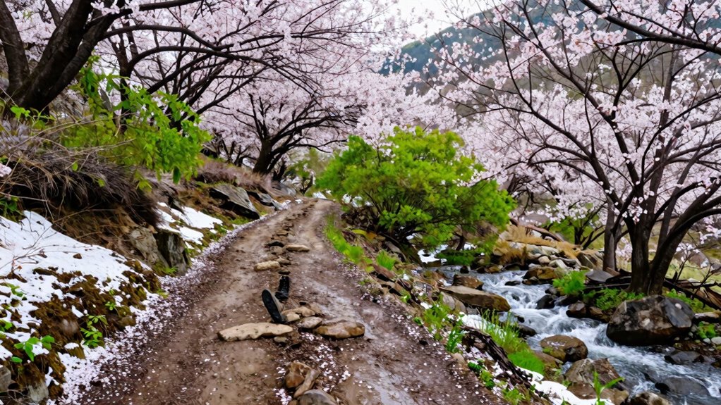 spring pollen and unpredictable weather