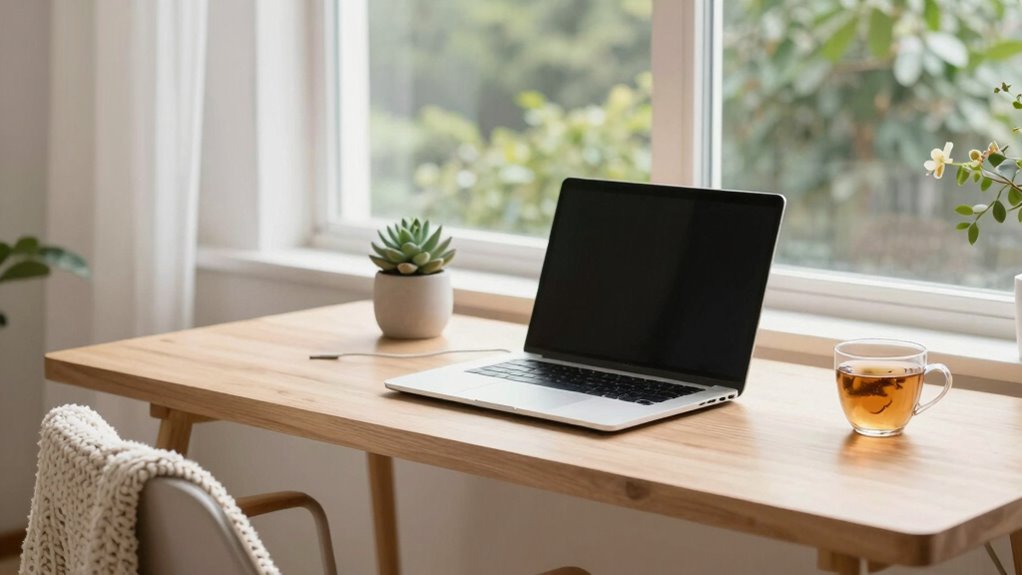 stable and peaceful workspace