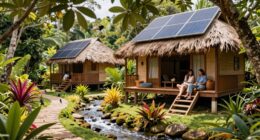 sustainable organized eco accommodations