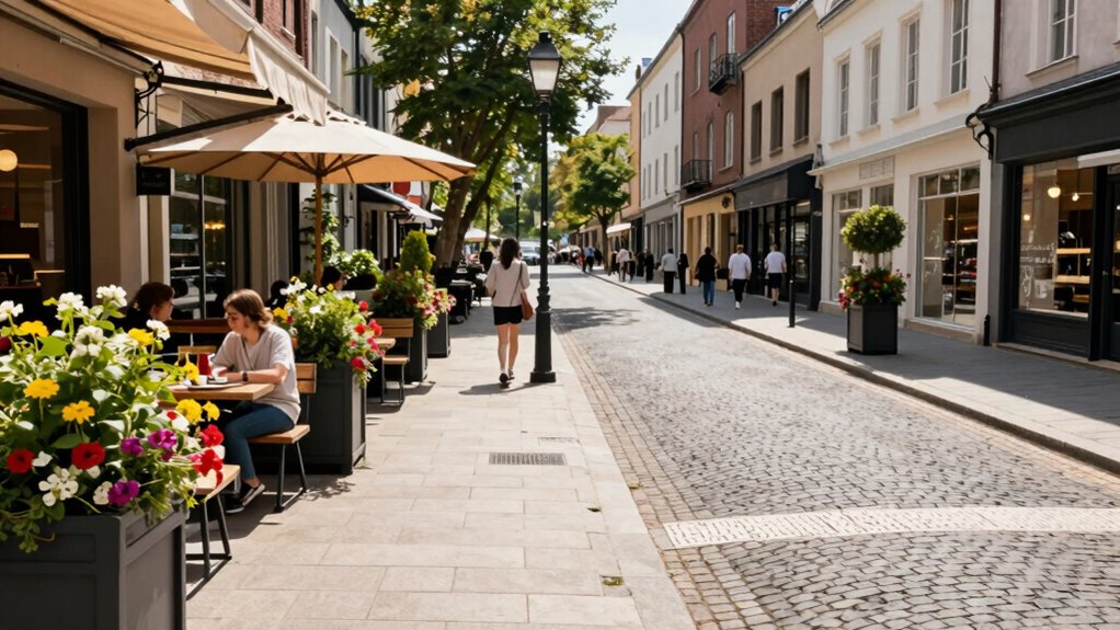 walkable city design features