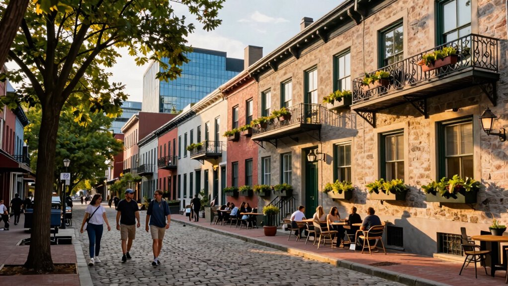 walkable city exploration experience