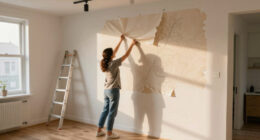 Airbnb guests check into their rental to find startling discovery on wall