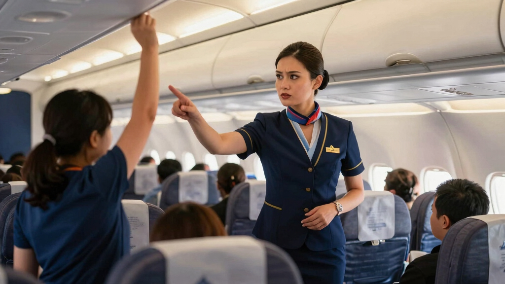 Major airline roasts passengers who jump up right after landing, igniting fierce backlash