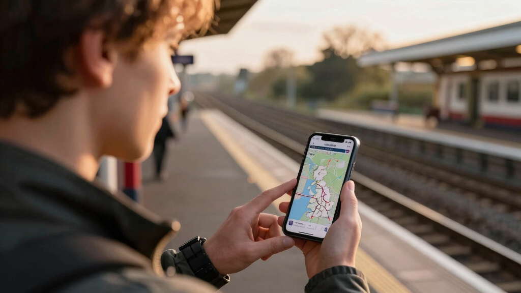 Real-time Map Of Great Britain's Rail Network