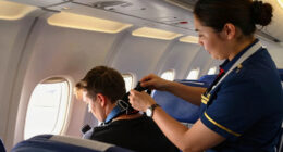 Ryanair passenger sucked out of airplane ‘to his shoulders’ after window breaks