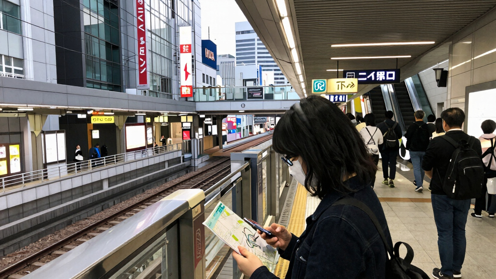 Shinjuku Station In 3D