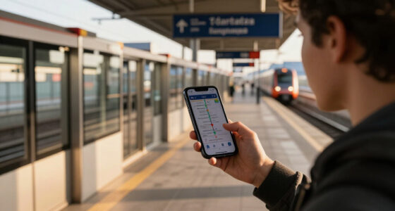 Inauguración De La Línea A Del Metro Al Aeropuerto De Santiago