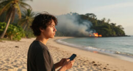 Vacation Paradise Under Attack As Officials Suspect Arsonists May Be Behind Inferno