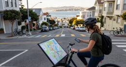 Find The Flattest Route Between Any Two Points In SF